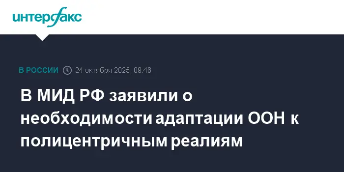 Совет Безопасности ООН играет важную роль в формировании нового мирового порядка-0