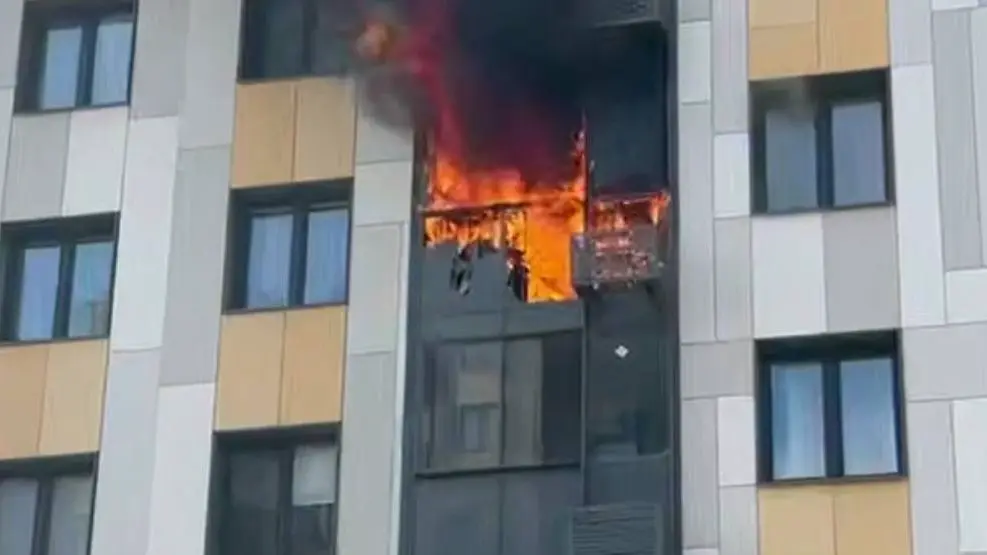 Пожар вспыхнул в квартире жилого дома в Новой Москве