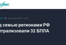 В России успешно нейтрализованы 32 БПЛА над семью регионами страны v rossii uspeshno nejtralizovany 32 bpla nad semyu regionami strany-gazetarf-ru-0