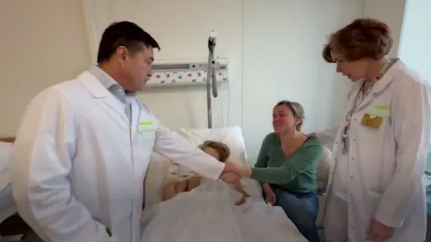 Воробьев навестил мальчика, пострадавшего от взрыва в Красногорске