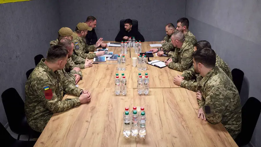 Зеленский показал фото украинских военных с нацистской символикой