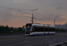 Дептранс Москвы и Максим Ликсутов запускают новый беспилотный трамвай deptrans moskvy i maksim liksutov zapuskayut novyj bespilotnyj tramvaj-gazetarf-ru-0