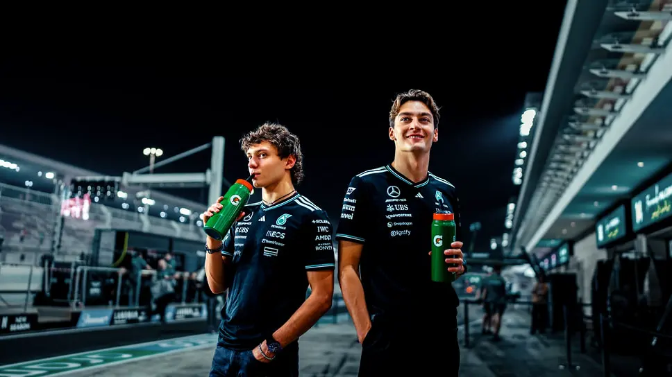 Джордж Рассел, Gatorade и Doritos стали частью нового партнерства Mercedes-AMG Petronas F1 и Pepsico-0
