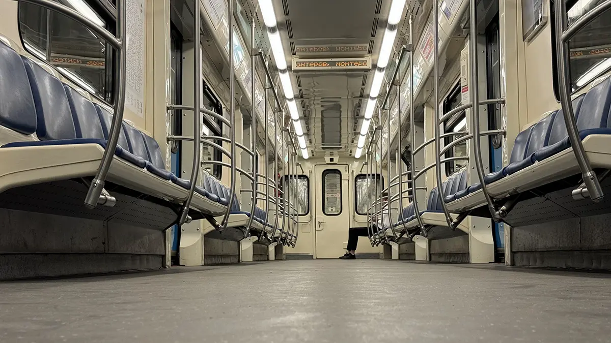 Женщина ударила телефоном по голове пассажира в вагоне поезда метро