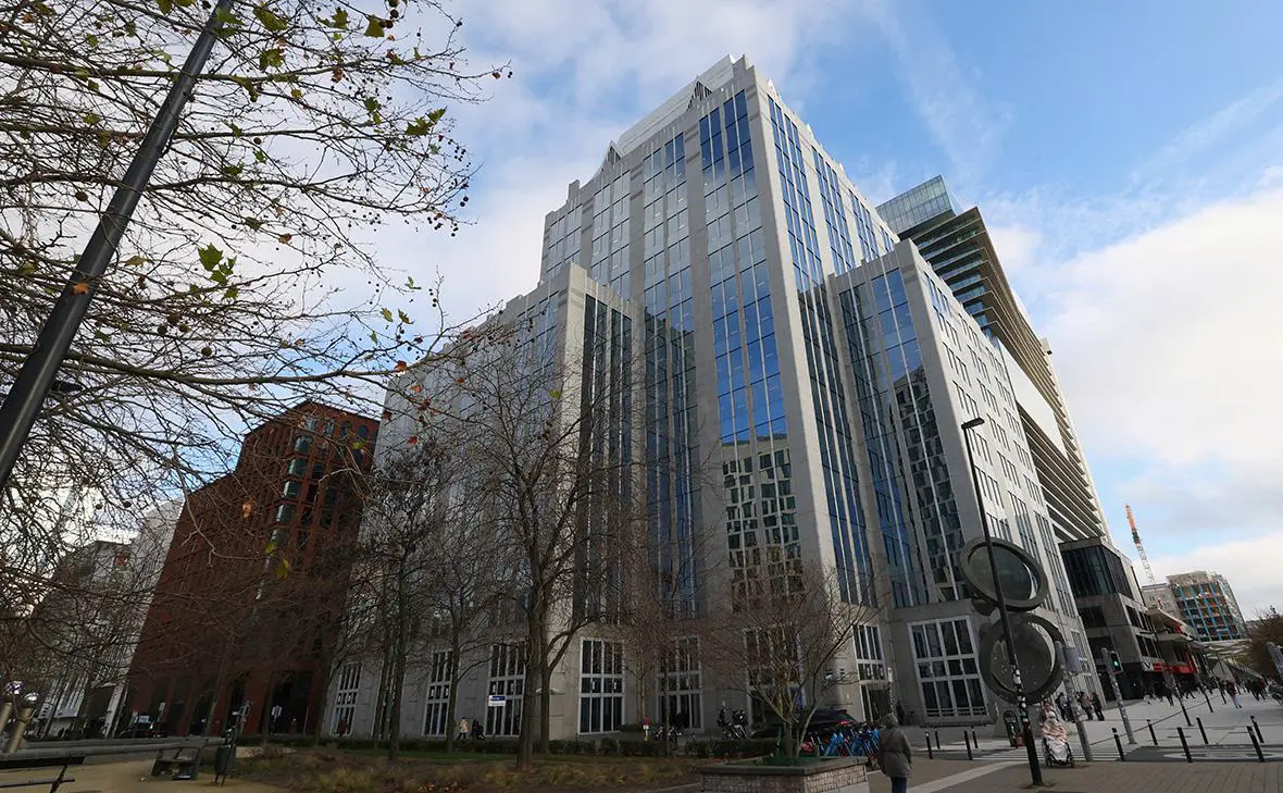 Штаб-квартира Euroclear в Брюсселе (Yves Herman / Reuters)