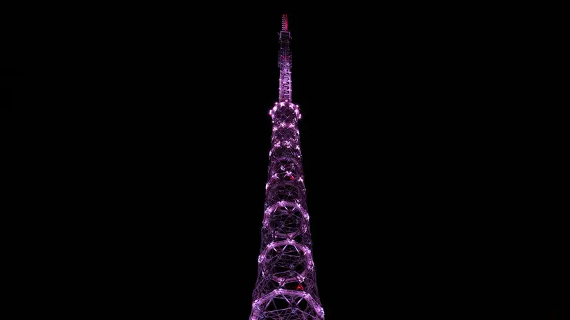 Телебашню Перми украсит подсветка в День волонтёра