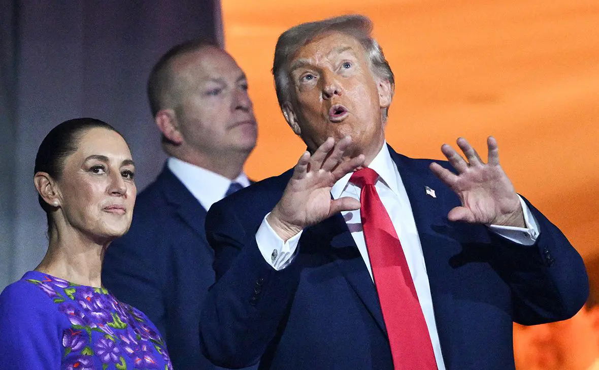 Клаудия Шейнбаум и Дональд Трамп (Mandel Ngan / Getty Images)