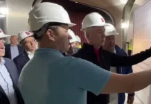 Сергей Собянин оценил готовность станции «Народное Ополчение» в Москве sergej sobyanin oczenil gotovnost stanczii narodnoe opolchenie v moskve-gazetarf-ru-0