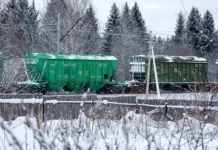 Грузовой поезд сошел с рельсов на Горьковской железной дороге gruzovoj poezd soshel s relsov na gorkovskoj zheleznoj doroge-gazetarf-ru-0