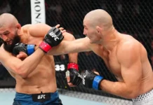 Хамзат Чимаев и Шон Стрикленд в UFC показали бой, полный упорства hamzat chimaev i shon striklend v pokazali boj polnyj uporstva-gazetarf-ru-0