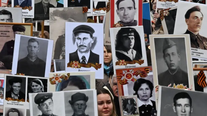 Проукраинские активисты устроили провокацию на «Бессмертном полку» в Барселоне