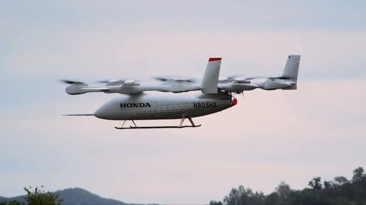 Первый успешный полет полноразмерного прототипа Honda eVTOL-0