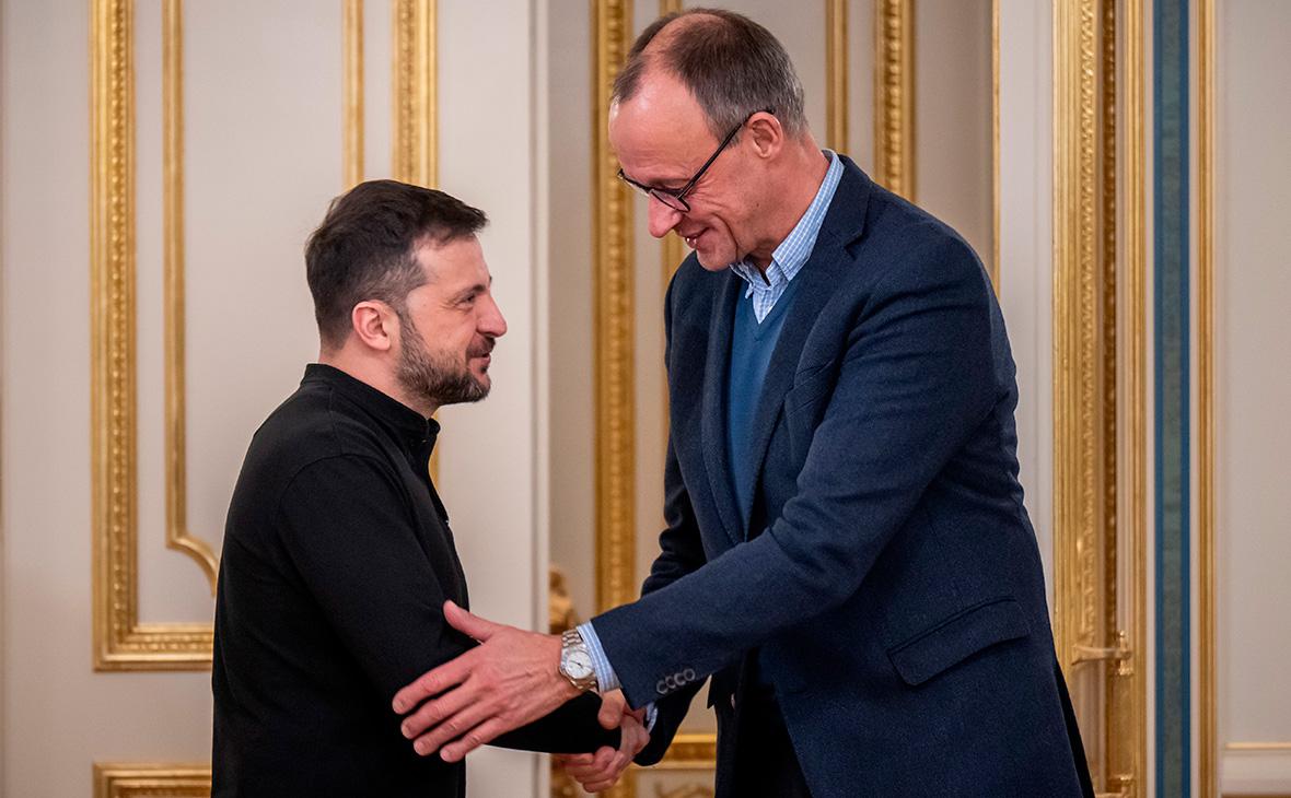 Владимир Зеленский и Фридрих Мерц (Michael Kappeler / dpa / Global Look Press )