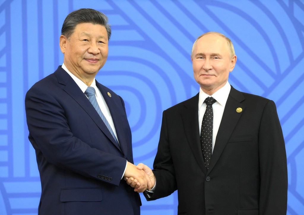 Си Цзиньпин и Владимир Путин