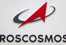 Роскосмос представил уникальную эмблему нового космического экипажа ZhuhaiChina-November72018RoscosmosSignIsSeenAt