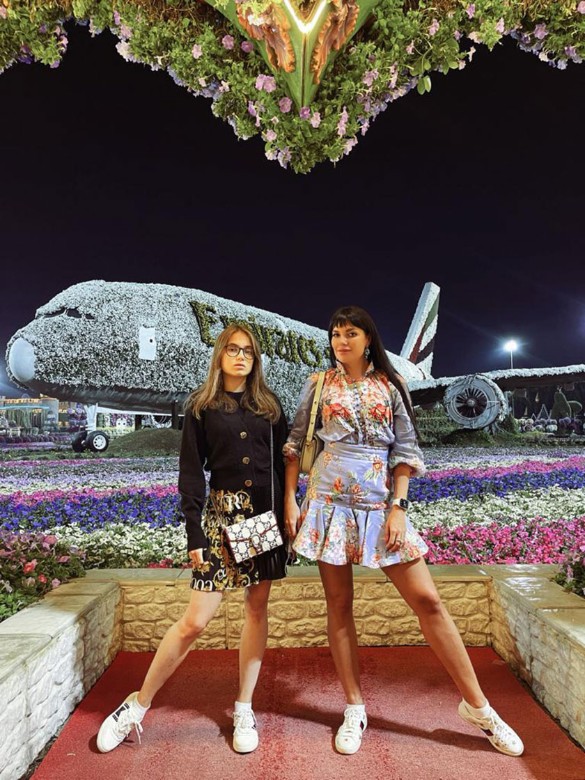 Катя Гусева с дочерью. Фото: пресс-служба