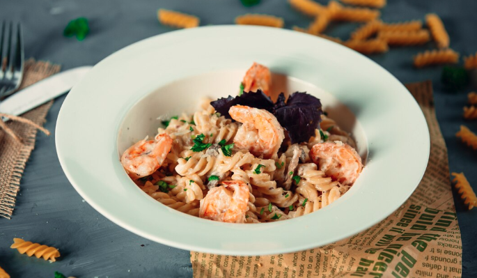 Паста с креветками: оригинальная вариация популярнейшего рецепта