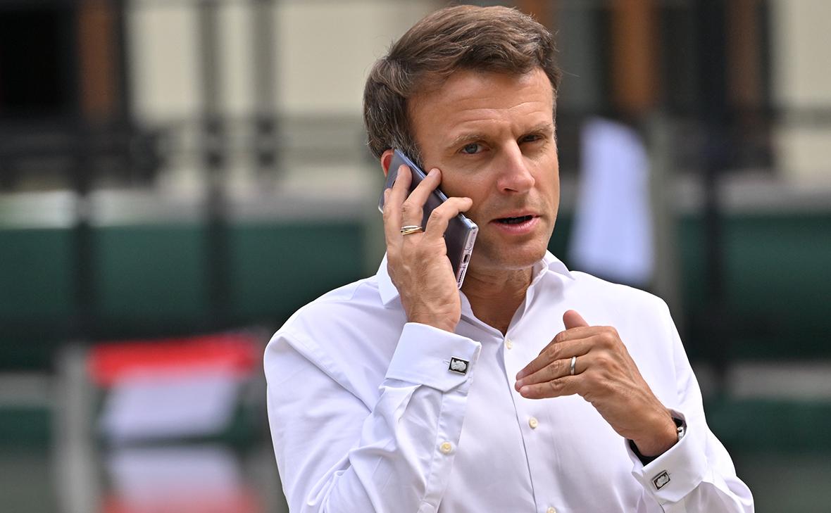 Эмманюэль Макрон (Thomas Lohnes / Getty Images)