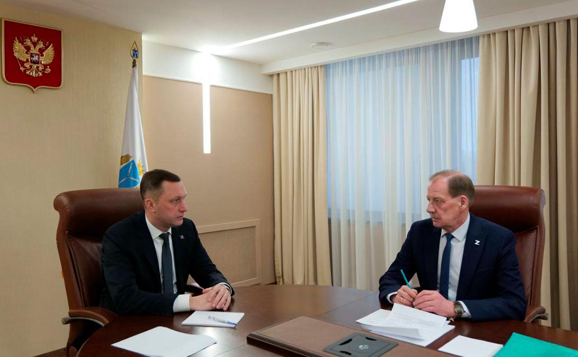 Роман Бусаргин (слева) и Павел Сурков (busargin_r / Telegram)