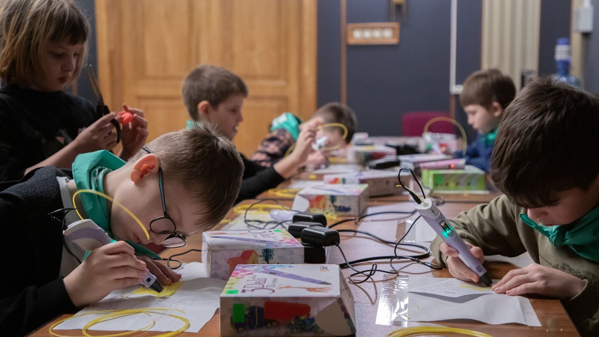 Детский клуб Музея Победы открыл свои двери для школьников