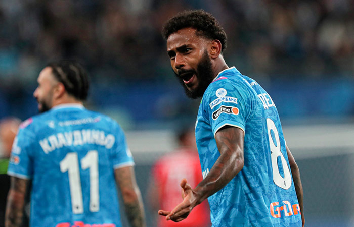 Игрок "Зенита" Вендел дисквалифицирован за неприличный жест и не сыграет со "Спартаком"