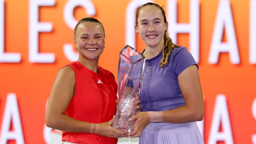 «У нас всегда получаются сумасшедшие недели»: Андреева и Шнайдер выиграли в Майами и закрепились в элите парного тенниса