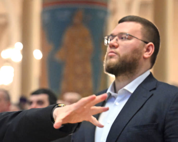 Первый заместитель гендиректора Кубанского казачьего хора Виктор Захарченко-младший