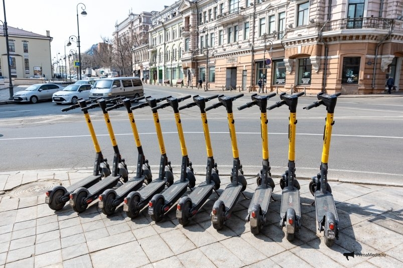Электросамокаты во Владивостоке Илья Аверьянов, ИА PrimaMedia