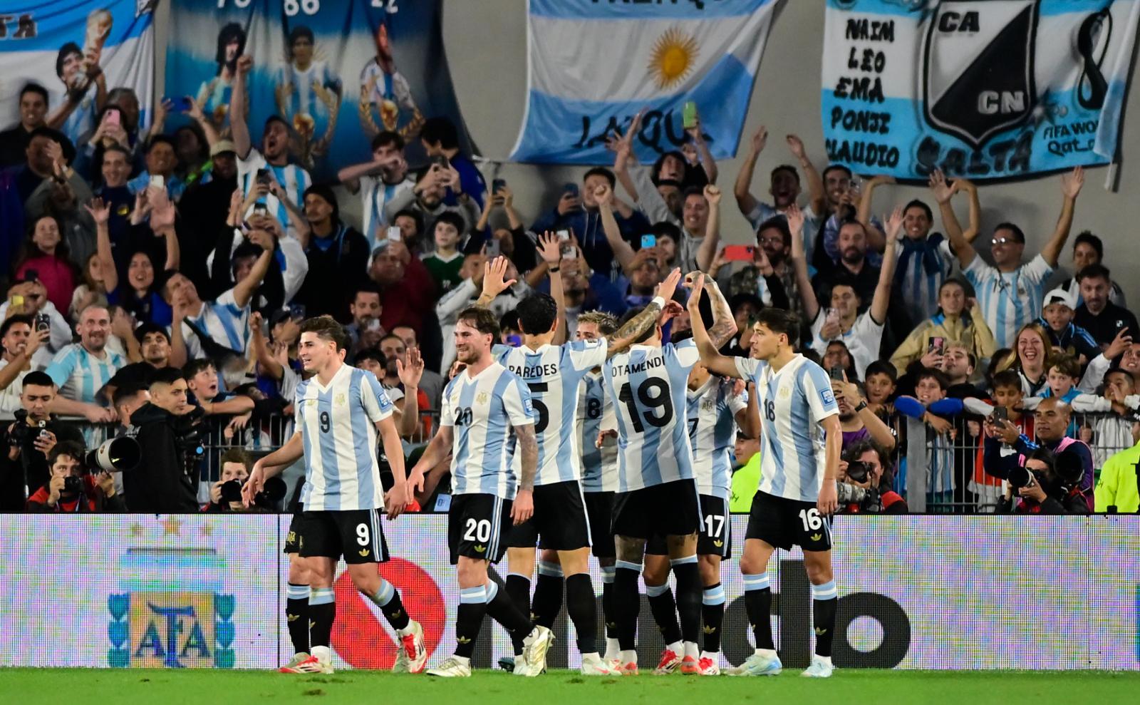 Футболисты сборной Аргентины (Global Look Press)