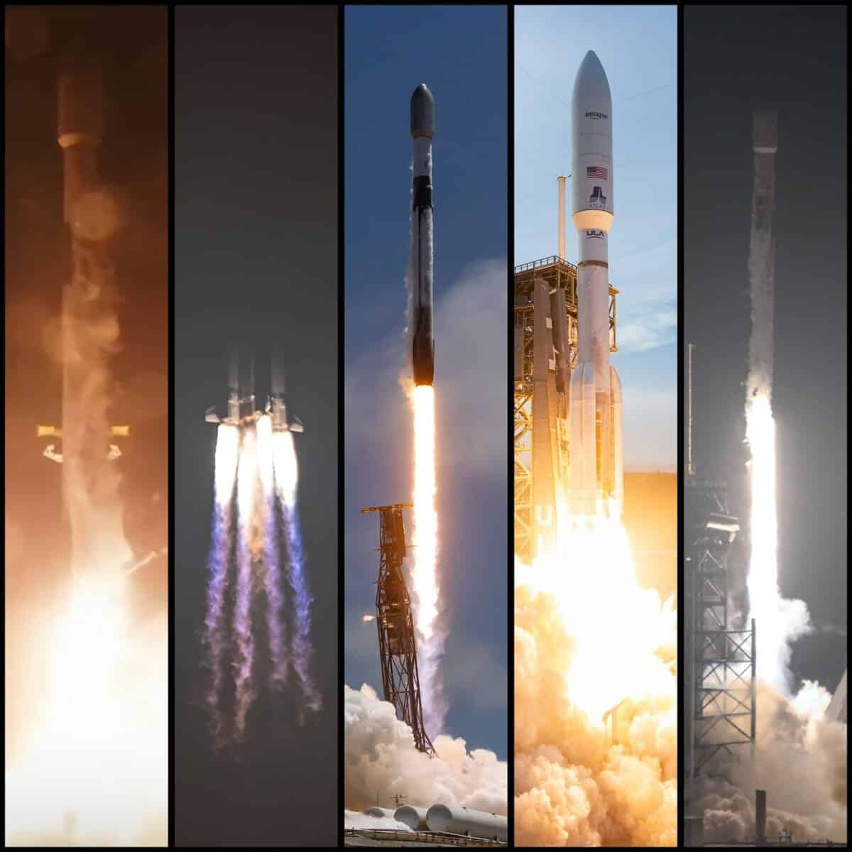 Long March 5B и SpaceX совершили серию рекордных запусков в космос-0