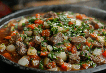 Чашушули с говядиной - Вкус Грузии в вашей тарелке! chashushuli s govyadinoj vkus gruzii v vashej tarelke-urbandigest-ru-174529625100-0