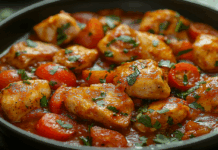 Грузинское чахохбили с курицей и пикантными специями имеет ароматный вкус gruzinskoe chahohbili s kuriczej i pikantnymi specziyami imeet aromatnyj vkus-urbandigest-ru-174555695900-0