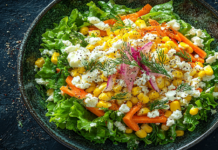 Салат «Косичка» за 20 минут Легкий рецепт с копченым сыром и 173 ккал salat kosichka za 20 minut legkij reczept s kopchenym syrom i 173 kkal-urbandigest-ru-174439125400-0