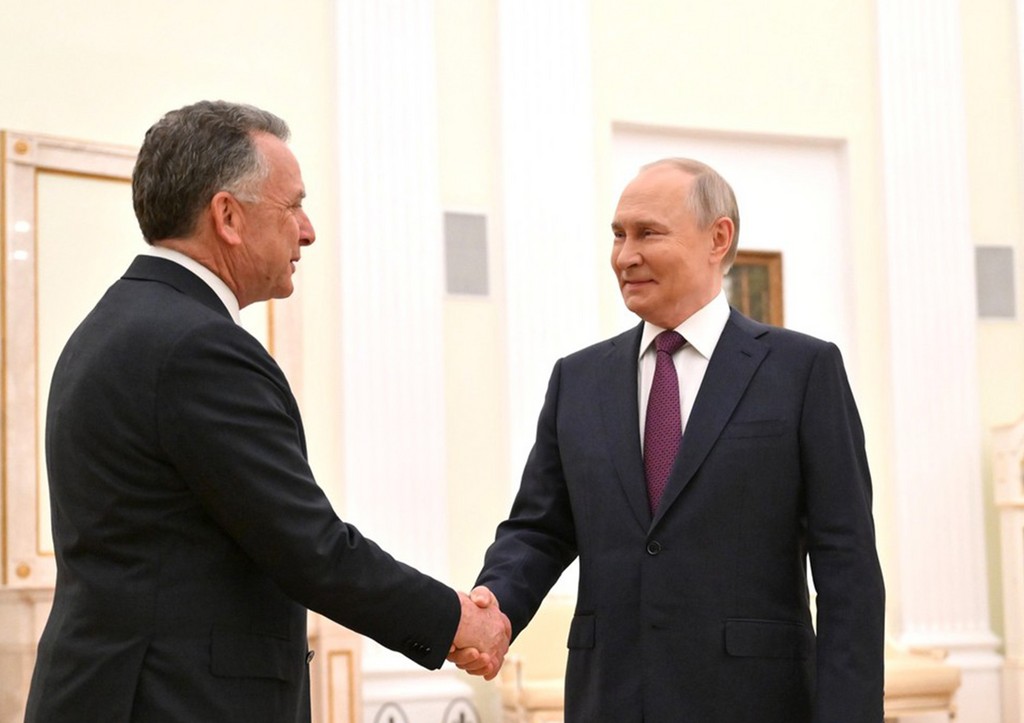 Стив Уиткофф и Владимир Путин