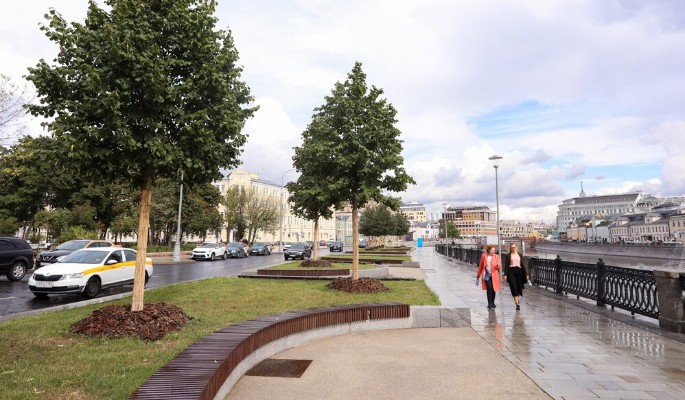 Собянин рассказал о благоустройстве 500 улиц и площадей Москвы