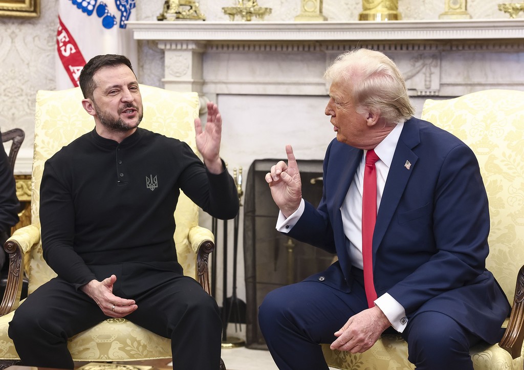 Владимир Зеленский и Дональд Трамп