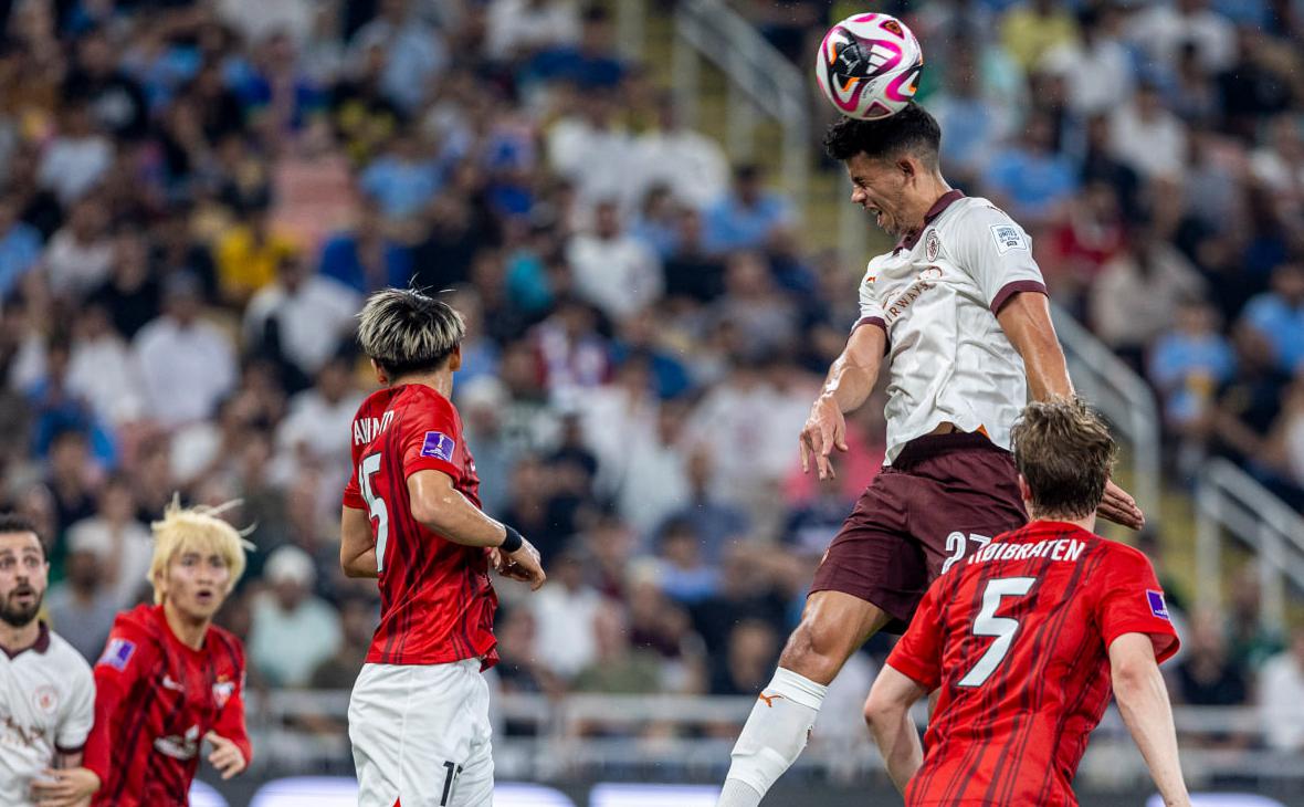 Клубный чемпионат мира по футболу 2023 года.  Урава Ред Даймондс  (Япония)    Манчестер Сити  (Англия) (Zuma\TASS)