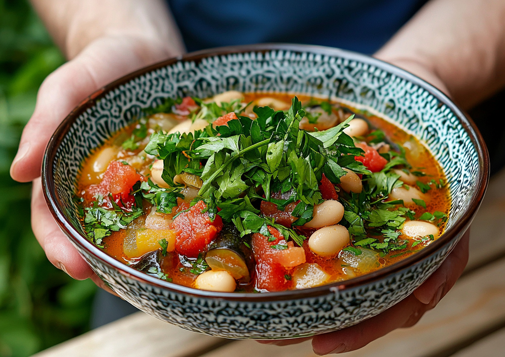 Рагу из баклажанов и фасоли по-грузински! Некалорийно — едим, и вес уходит