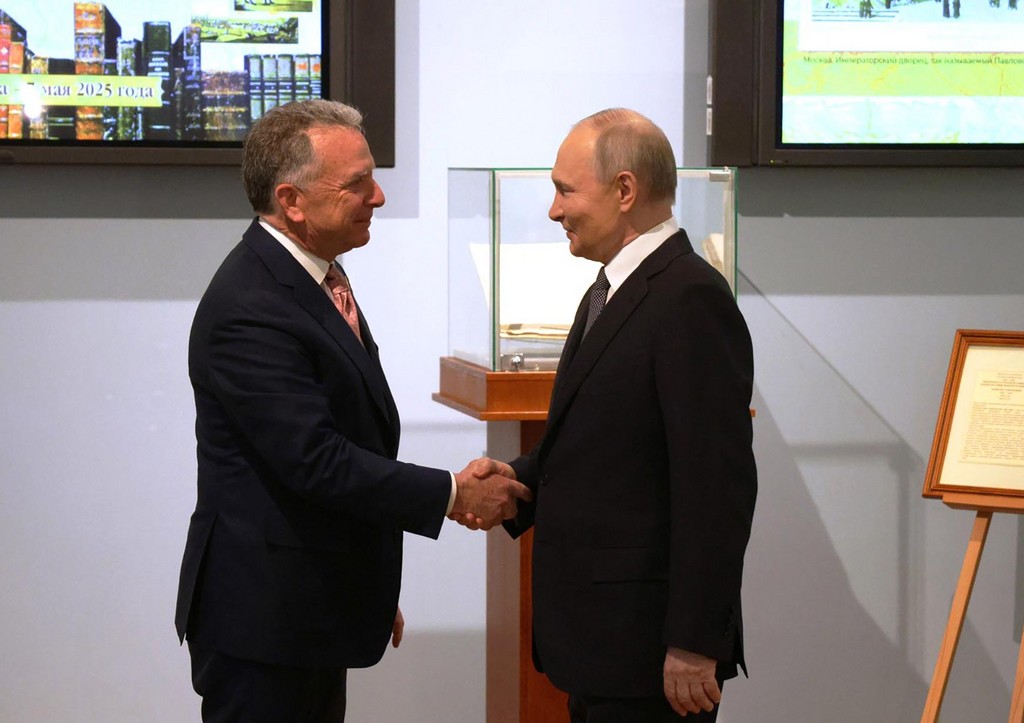 Владимира Путин и Стивен Уиткофф