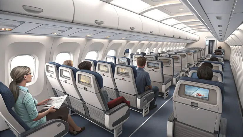 Врач Уланкина: сухой воздух в салоне самолёта способствует сгущению крови