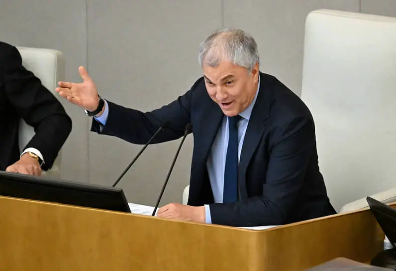 Председатель Госдумы Вячеслав Володин