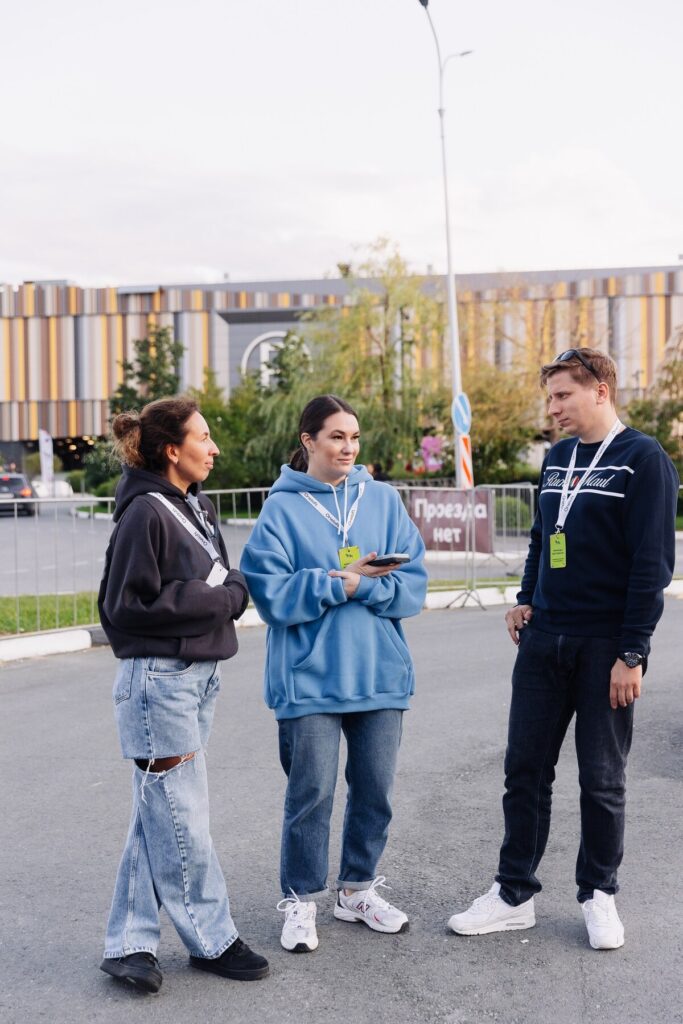 Алексей Вихарев и жена Яна на фестивале Summer Fest от Oneloft