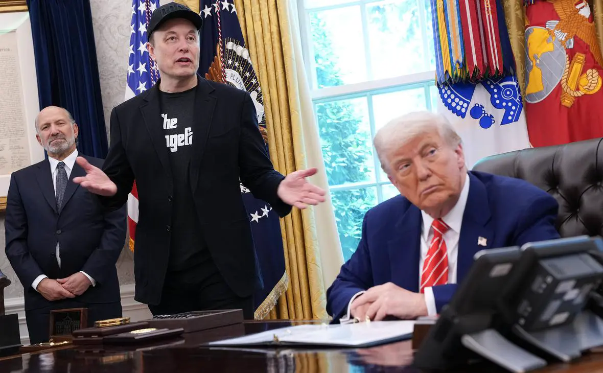 Илон Маск и Дональд Трамп (Kevin Dietsch / Getty Images)