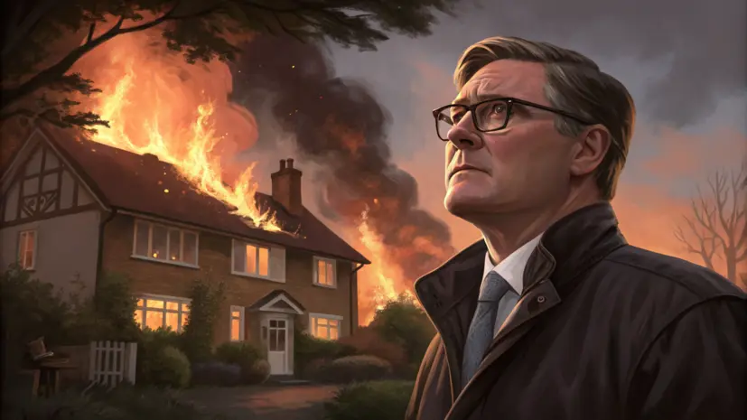 Полиция Лондона задержала четвёртого подозреваемого в поджоге дома Стармера