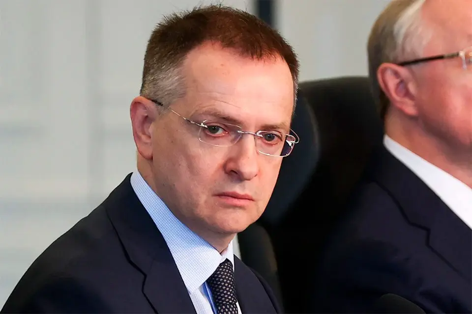 Помощник президента РФ Владимир Мединский во время российско-украинских переговоров в Стамбуле. Фото: Александр Рюмин/ТАСС