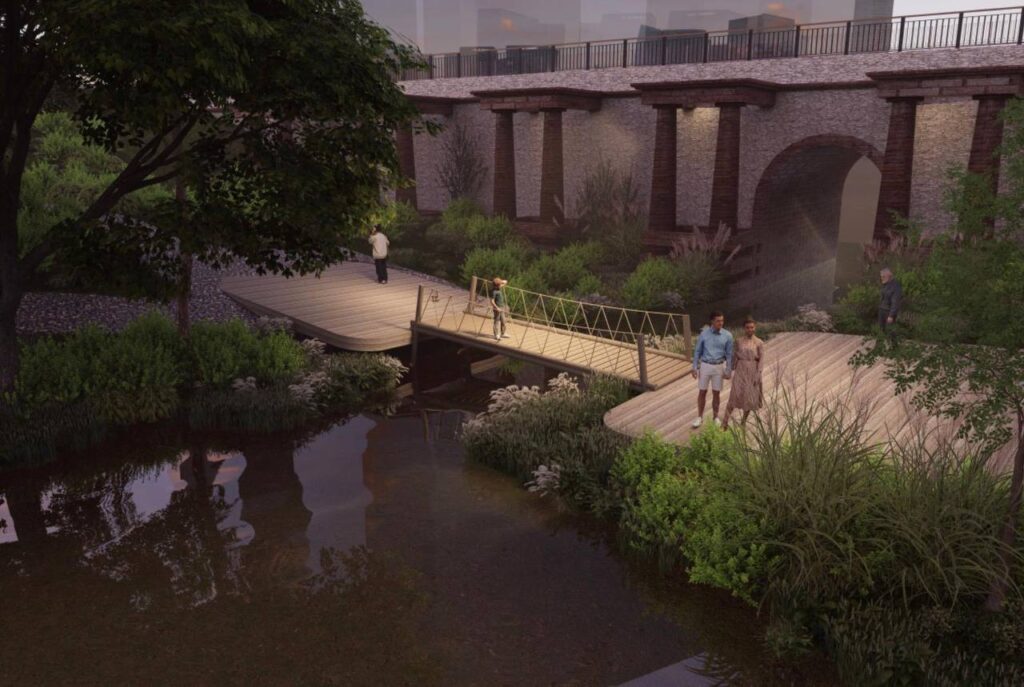 Денис Паслер: благоустройство набережной Ольховки