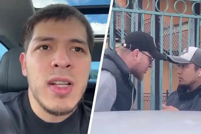 Житель Химок оскорбил таксиста и назвал рабом русских | Источник: Типичные Химки / T.me