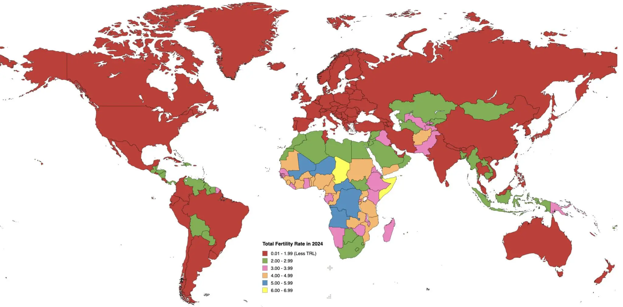 ООН отмечает различия в уровнях рождаемости Чада, Сомали и Макао в 2024 году-0