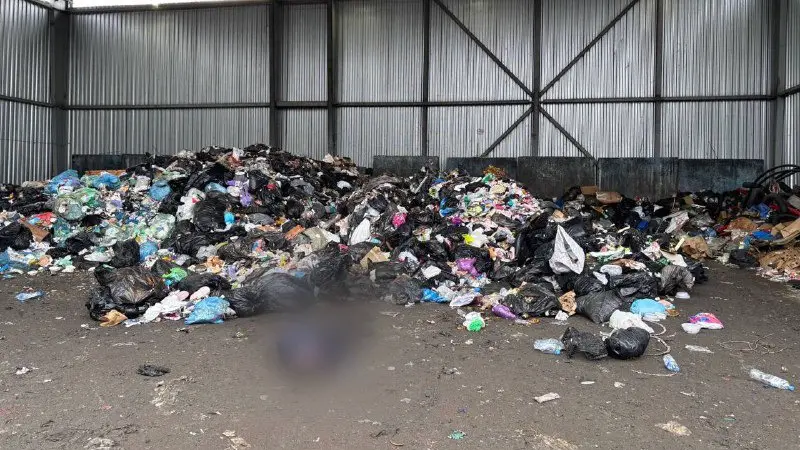 Мертвый мужчина выпал из мусоровоза при выгрузке отходов в Петербурге