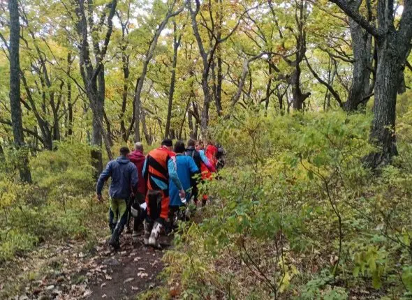 Мотоциклист сломал ногу в лесу под Партизанском Пресс-служба ГУ МЧС России по Приморскому краю